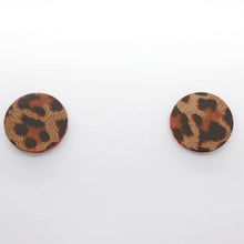 Charger l'image dans la galerie, Boucles d'oreilles en cuir •MINI-SUNI• léopards