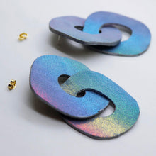 Charger l'image dans la galerie, Boucles d'oreilles en cuir •Petit Défaut•