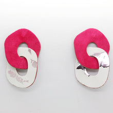 Charger l'image dans la galerie, Boucles d'oreilles en cuir •Petit Défaut•