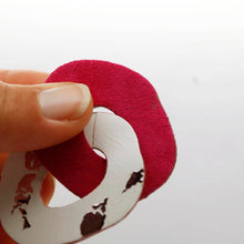 Charger l'image dans la galerie, Boucles d'oreilles en cuir •Petit Défaut•