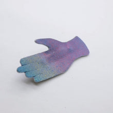 Charger l'image dans la galerie, Broche en cuir •GIGI• arc-en-ciel