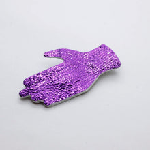 Charger l'image dans la galerie, Broche en cuir •GIGI• violette