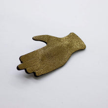 Charger l'image dans la galerie, Broche en cuir •GIGI• bronze