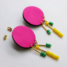 Charger l'image dans la galerie, Boucles d'oreilles en cuir •MINI-SUNI• multicolores