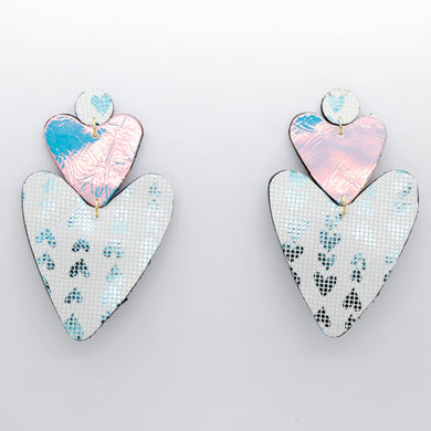 Boucles d'oreilles •BELLÄ• à motifs