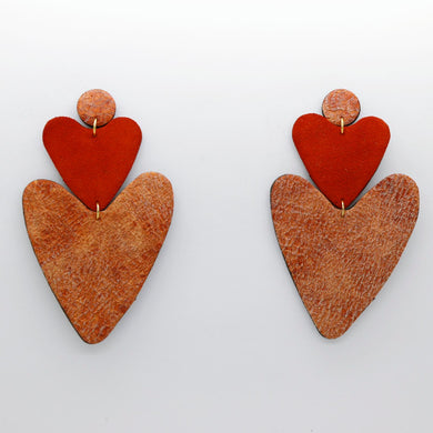 Boucles d'oreilles •BELLÄ• terracotta