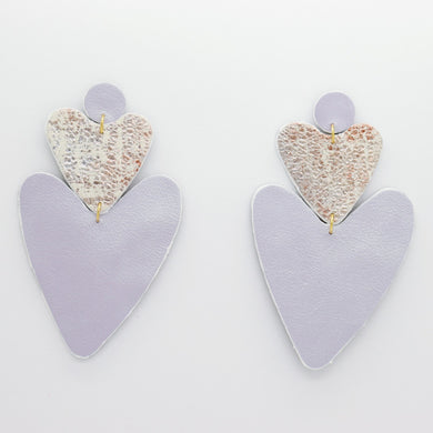 Boucles d'oreilles •BELLÄ• parmes