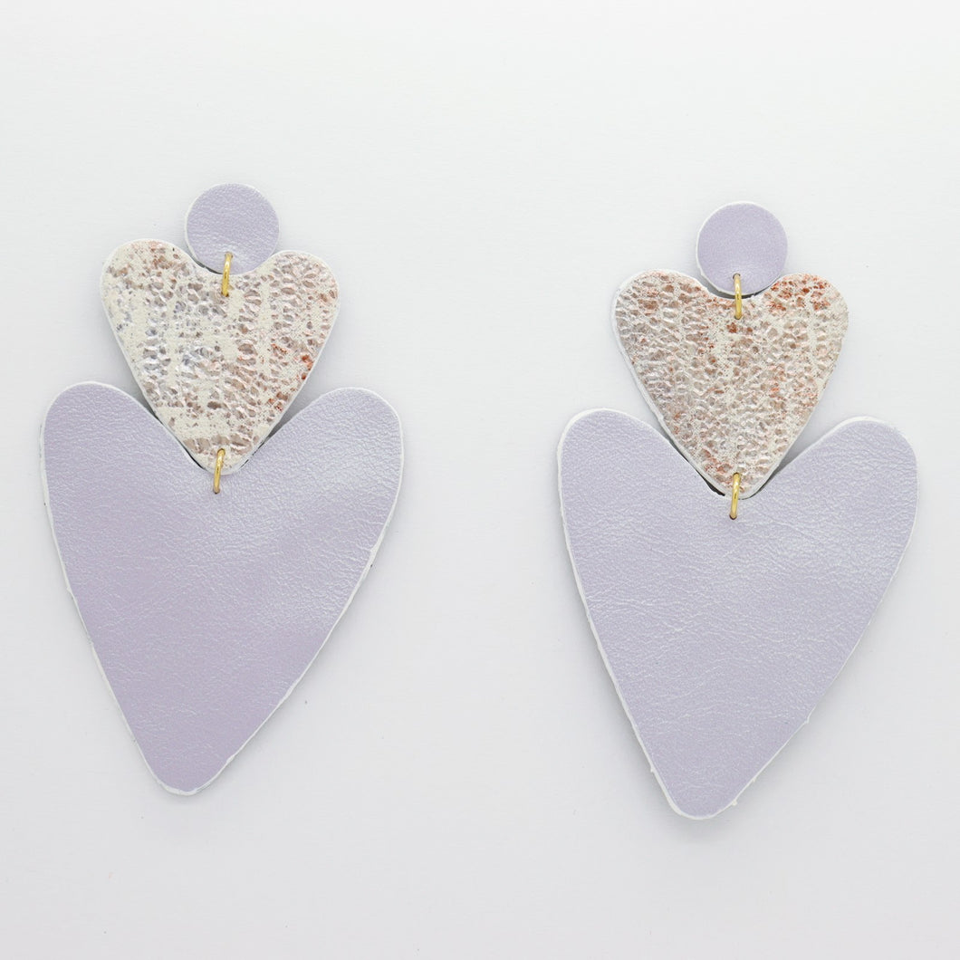 Boucles d'oreilles •BELLÄ• parmes