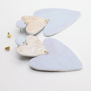 Boucles d'oreilles •BELLÄ• parmes