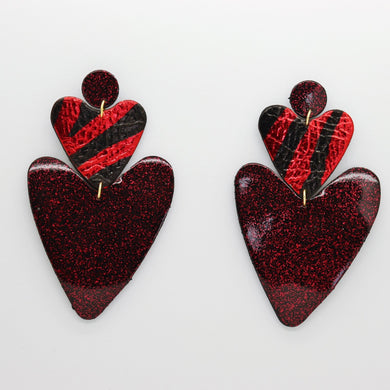 Boucles d'oreilles •BELLÄ•  à paillettes