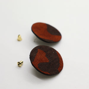 Boucles d'oreilles •MINI-SUNI• tachetées