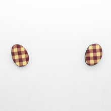 Charger l&#39;image dans la galerie, Boucles d&#39;oreilles •GRETA• à carreaux