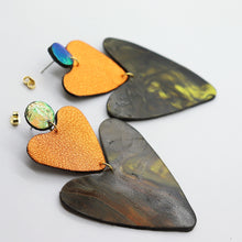 Charger l&#39;image dans la galerie, Boucles d&#39;oreilles •BELLÄ• marrons
