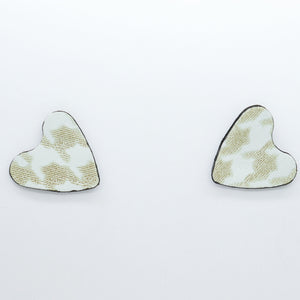 Boucles d'oreilles •MÍO• pied-de-poule