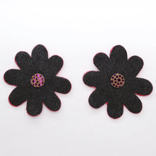 Charger l&#39;image dans la galerie, Boucles d&#39;oreilles •DOUA• Noires