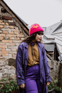•Cravate de cowboy• violette