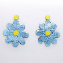 Charger l&#39;image dans la galerie, Boucles d&#39;oreilles •SAINTA• bleues