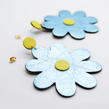 Charger l&#39;image dans la galerie, Boucles d&#39;oreilles •SAINTA• bleues