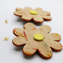 Charger l&#39;image dans la galerie, Boucles d&#39;oreilles •DOUA• moka