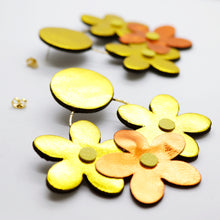 Charger l&#39;image dans la galerie, Boucles d&#39;oreilles •NINI• dorées