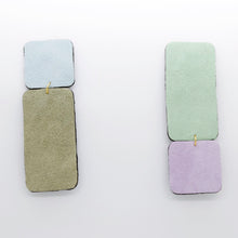 Charger l&#39;image dans la galerie, Boucles d&#39;oreilles •GYNE• pastel