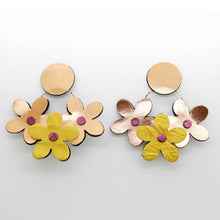Charger l&#39;image dans la galerie, Boucles d&#39;oreilles •NINI• cuivrées