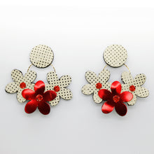 Charger l&#39;image dans la galerie, Boucles d&#39;oreilles •NINI• à pois