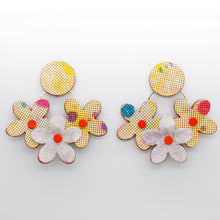 Charger l&#39;image dans la galerie, Boucles d&#39;oreilles •NINI• à motifs