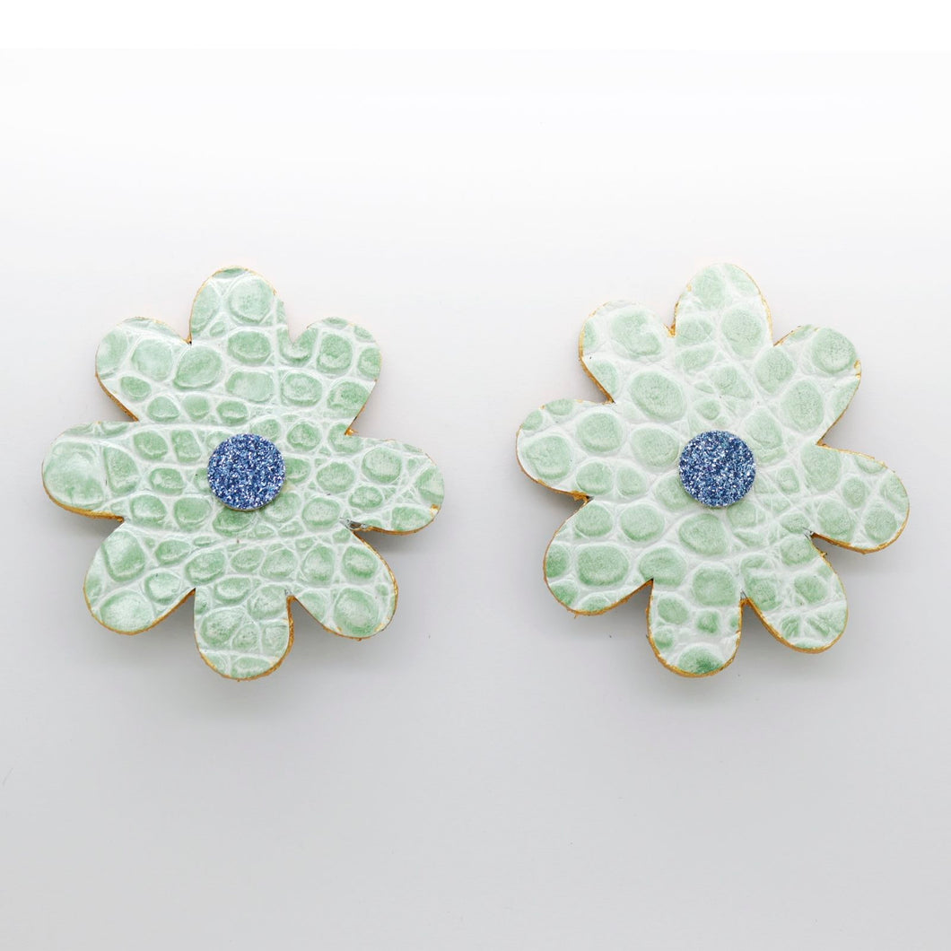 Boucles d'oreilles •DOUA• à motifs