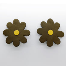 Charger l&#39;image dans la galerie, Boucles d&#39;oreilles •DOUA• marrons
