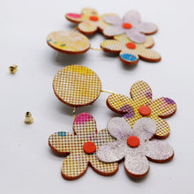 Charger l&#39;image dans la galerie, Boucles d&#39;oreilles •NINI• à motifs