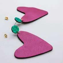 Charger l&#39;image dans la galerie, Boucles d&#39;oreilles •AMÕR• roses