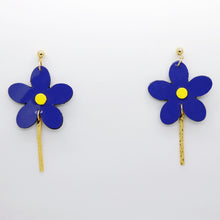 Charger l&#39;image dans la galerie, Boucles d&#39;oreilles •MILA• bleues