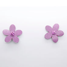 Charger l&#39;image dans la galerie, Boucles d&#39;oreilles •ARIE• parmes