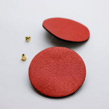 Charger l&#39;image dans la galerie, Boucles d&#39;oreilles •SUNI• rouges