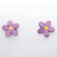Charger l&#39;image dans la galerie, Boucles d&#39;oreilles •ARIE• parmes