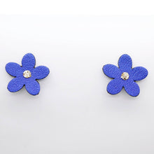 Charger l&#39;image dans la galerie, Boucles d&#39;oreilles •ARIE• bleues