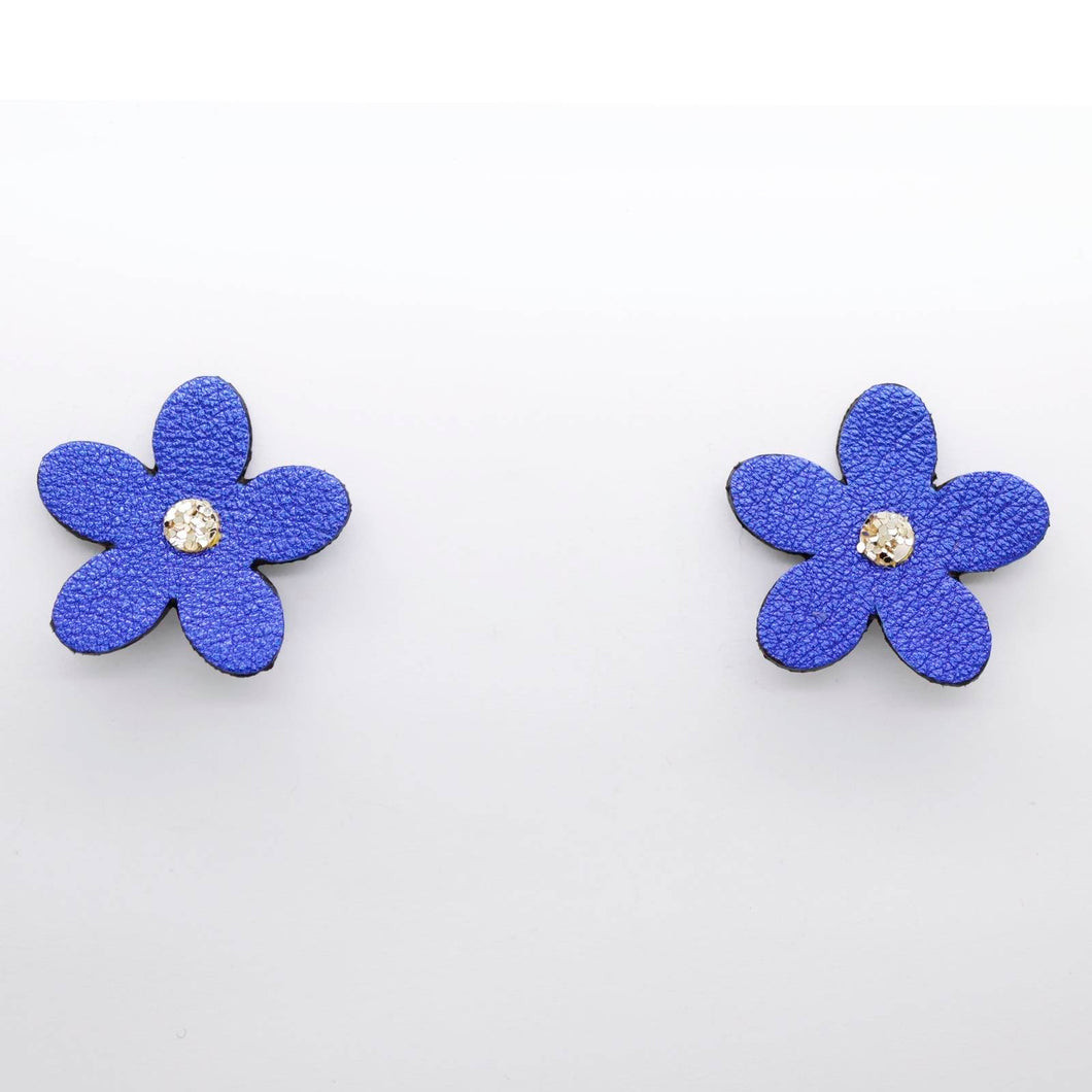 Boucles d'oreilles •ARIE• bleues