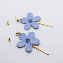 Charger l&#39;image dans la galerie, Boucles d&#39;oreilles •MILA• lavandes