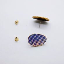 Charger l&#39;image dans la galerie, Boucles d&#39;oreilles •GRETA• argentées