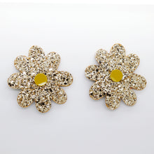 Charger l&#39;image dans la galerie, Boucles d&#39;oreilles •DOUA• à paillettes