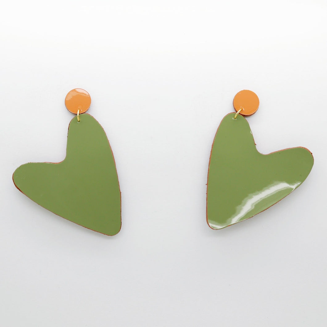 Boucles d'oreilles •AMÕR• olives