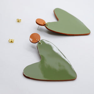 Boucles d'oreilles •AMÕR• olives