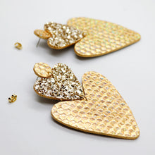Charger l&#39;image dans la galerie, Boucles d&#39;oreilles •BELLÄ• à paillettes