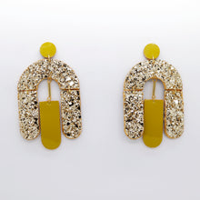 Charger l&#39;image dans la galerie, Boucles d&#39;oreilles •SOCA• à paillettes