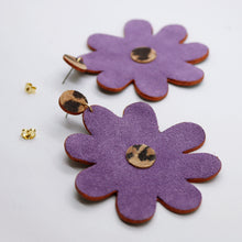 Charger l&#39;image dans la galerie, Boucles d&#39;oreilles •SAINTA• parmes