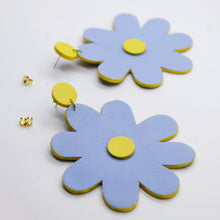 Charger l&#39;image dans la galerie, Boucles d&#39;oreilles •SAINTA• bleues