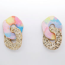 Charger l'image dans la galerie, Boucles d'oreilles •DAGDA• à paillettes