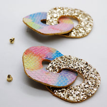 Charger l'image dans la galerie, Boucles d'oreilles •DAGDA• à paillettes