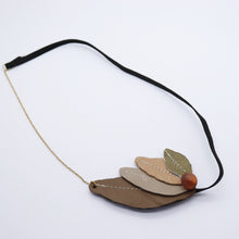 Charger l&#39;image dans la galerie, Headband - cuirs kaki-marrons